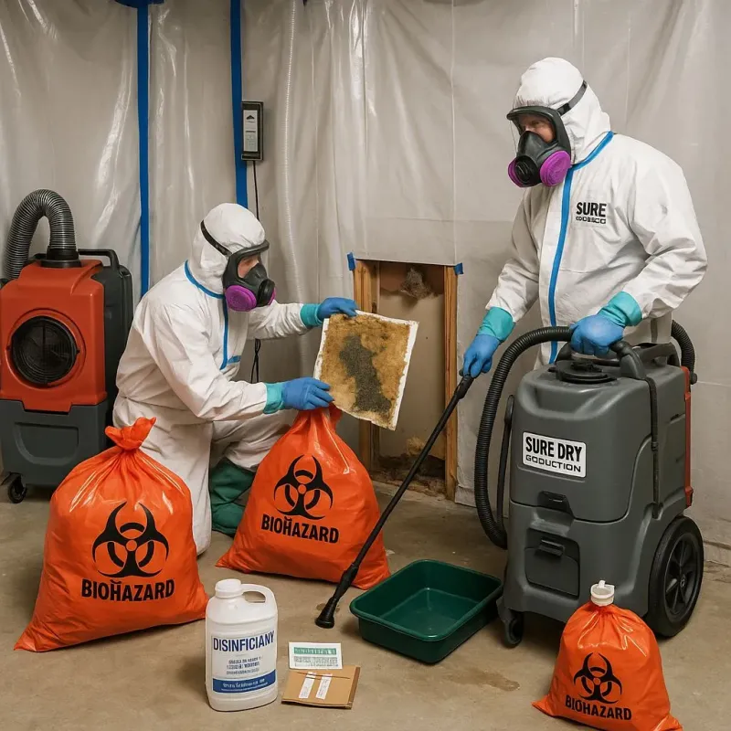 Contaminated Water Handling Protocols process in Gravette, AR