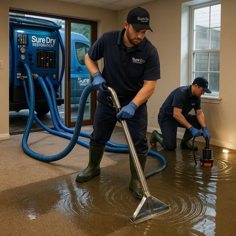 Water Extraction and Removal process in Gravette, AR